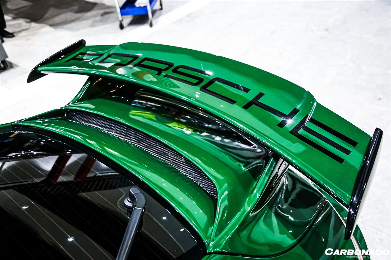 Alerón de maletero estilo Porsche 911 991.1 Carrera S 4S GT3 Carbonado 2012-2015