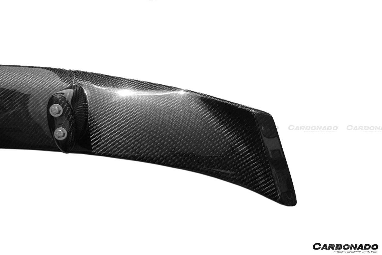 Carbonado 2006-2015 Audi R8 Coupe DPGT Style Carbon Fiber Trunk Spoiler Wing