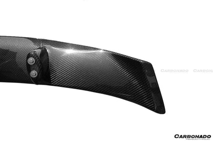 Carbonado 2006-2015 Audi R8 Coupe DPGT Style Carbon Fiber Trunk Spoiler Wing