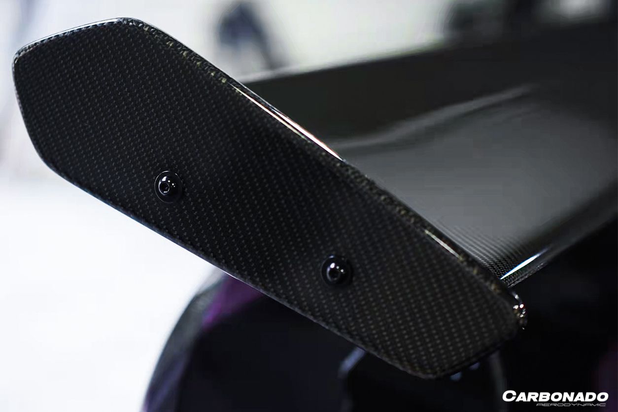 Alerón de maletero de fibra de carbono estilo BMW M4 F82 GTS Carbonado 2014-2020