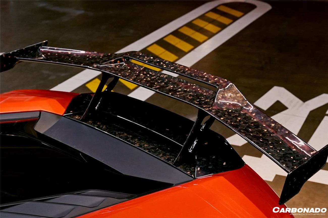 Alerón de fibra de carbono Carbonado 2015-2025 Lamborghini Huracan LP610 LP580 EVO Tecnica OD estilo