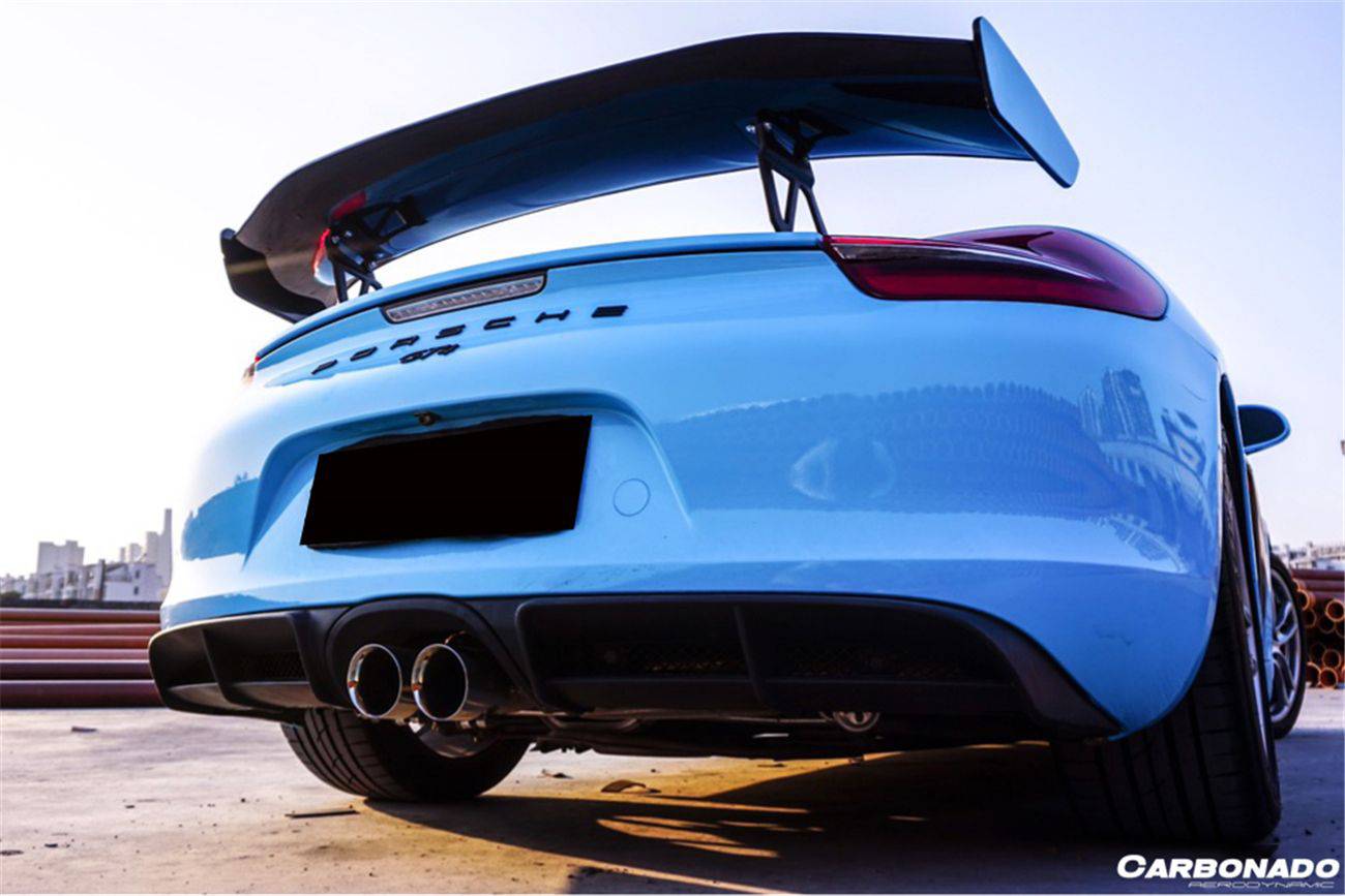 Carbonado 2012-2016 Porsche 981 Boxster  Cayman GT4 Style Trunk Spoiler