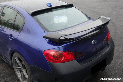 Carbonado 2007-2013 Infiniti G25 G35 G37 Sedan BS Style Carbon Fiber Trunk Spoiler