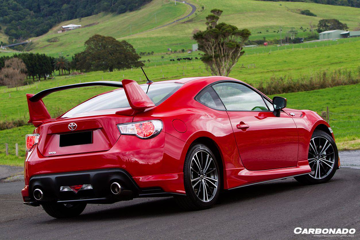 Alerón de maletero estilo Carbonado para Scion FRS, Toyota GT86 y Subaru BRZ NRS (2012-2021)