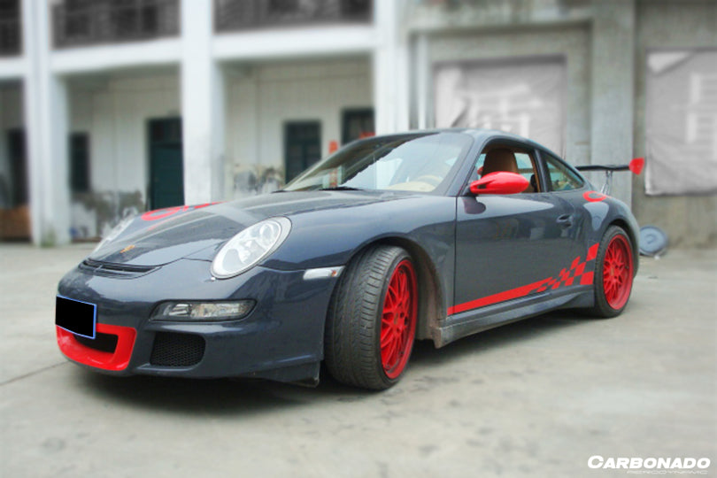Carbonado 2005-2008 Porsche 911 997.1 Carrera  S TA Style Side Skirts