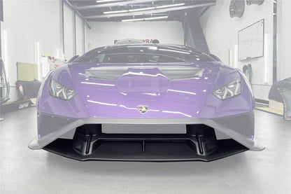 Carbonado 2021-2024 Lamborghini Huracan STO Dry Carbon Fiber Down Front Lip
