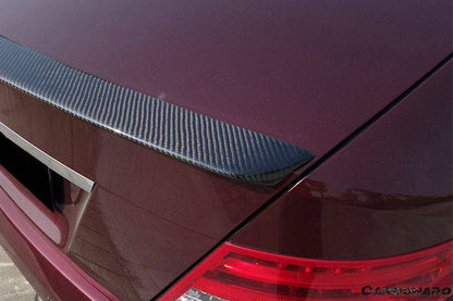 Carbonado 2008-2014 Mercedes Benz W204 C Class   C63 AMG Sedan OE Style Carbon Fiber Trunk Spoiler