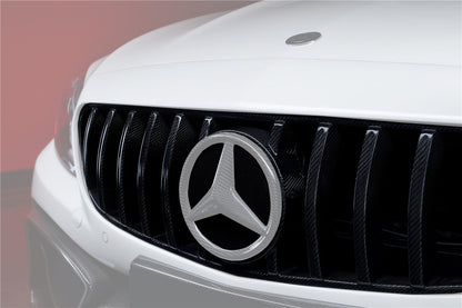 Parrilla de fibra de carbono DarwinPRO para Mercedes Benz W205 C63 y C653S AMG Coupé IMP (2015-2018)