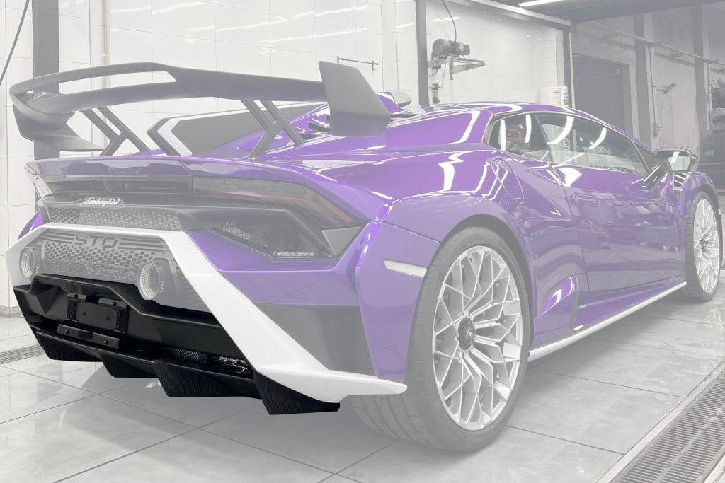 Carbonado 2021-2024 Lamborghini Huracan STO Dry Carbon Fiber Rear Diffuser