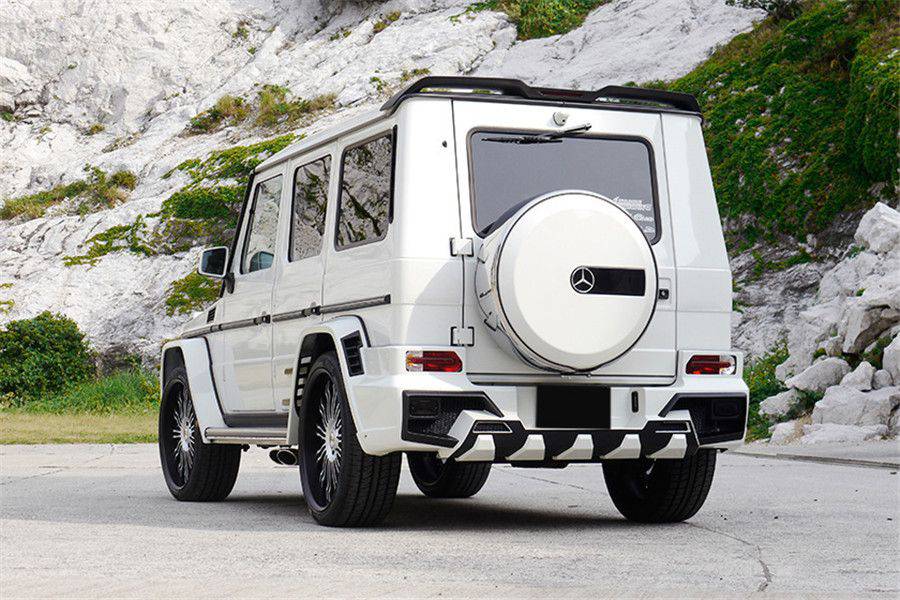 Carbonado 2003-2018 Mercedes Benz W463 G Wagon CLASS WD Style Roof Spoiler