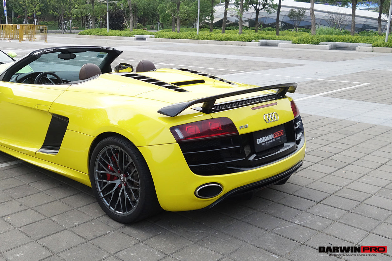 DarwinPRO 2010-2015 Audi R8 Spyder GT Trunk Spoiler