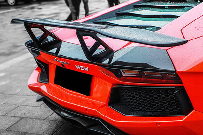 Alerón de maletero de fibra de carbono estilo DC para Lamborghini Aventador LP700, LP750, LP740, LP720, LP780 Coupé Roadster Carbonado 2011-2022