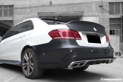 Carbonado 2010-2016 Mercedes Benz E Class W212 WD Style Carbon Fiber Trunk Spoiler