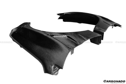 Carbonado VTX Style Carbon Fiber Fender | 2003-2006 Mitsubishi Evo 7/8/9
