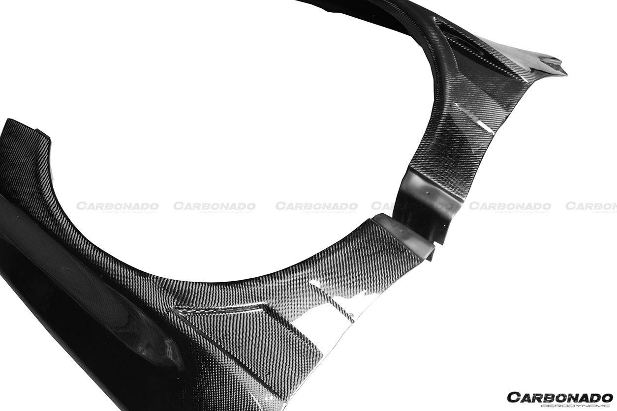 Carbonado VTX Style Carbon Fiber Fender | 2003-2006 Mitsubishi Evo 7/8/9