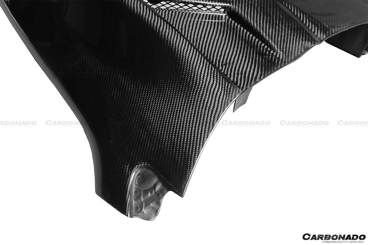 Carbonado VTX Style Carbon Fiber Fender | 2003-2006 Mitsubishi Evo 7/8/9