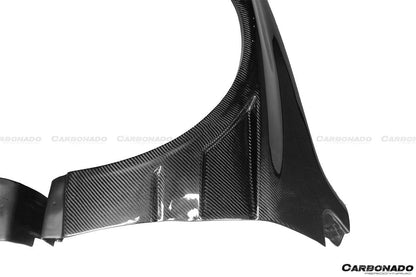 Carbonado VTX Style Carbon Fiber Fender | 2003-2006 Mitsubishi Evo 7/8/9