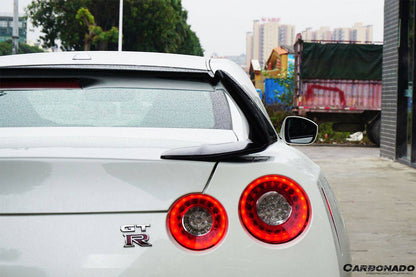 Alerón de maletero estilo Carbonado para Nissan GTR R35 CBA, DBA, EBA y WI (2008-2023)