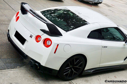 Alerón de maletero estilo Carbonado para Nissan GTR R35 CBA, DBA, EBA y WI (2008-2023)