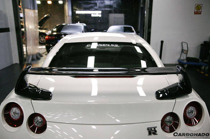 Alerón de maletero estilo Carbonado para Nissan GTR R35 CBA, DBA, EBA y WI (2008-2023)