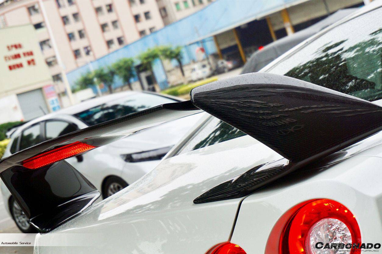 Alerón de maletero estilo Carbonado para Nissan GTR R35 CBA, DBA, EBA y WI (2008-2023)