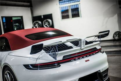 Alerón de maletero estilo TA para Porsche 911 992 Targa Cabriolet Carbonado 2019-2023
