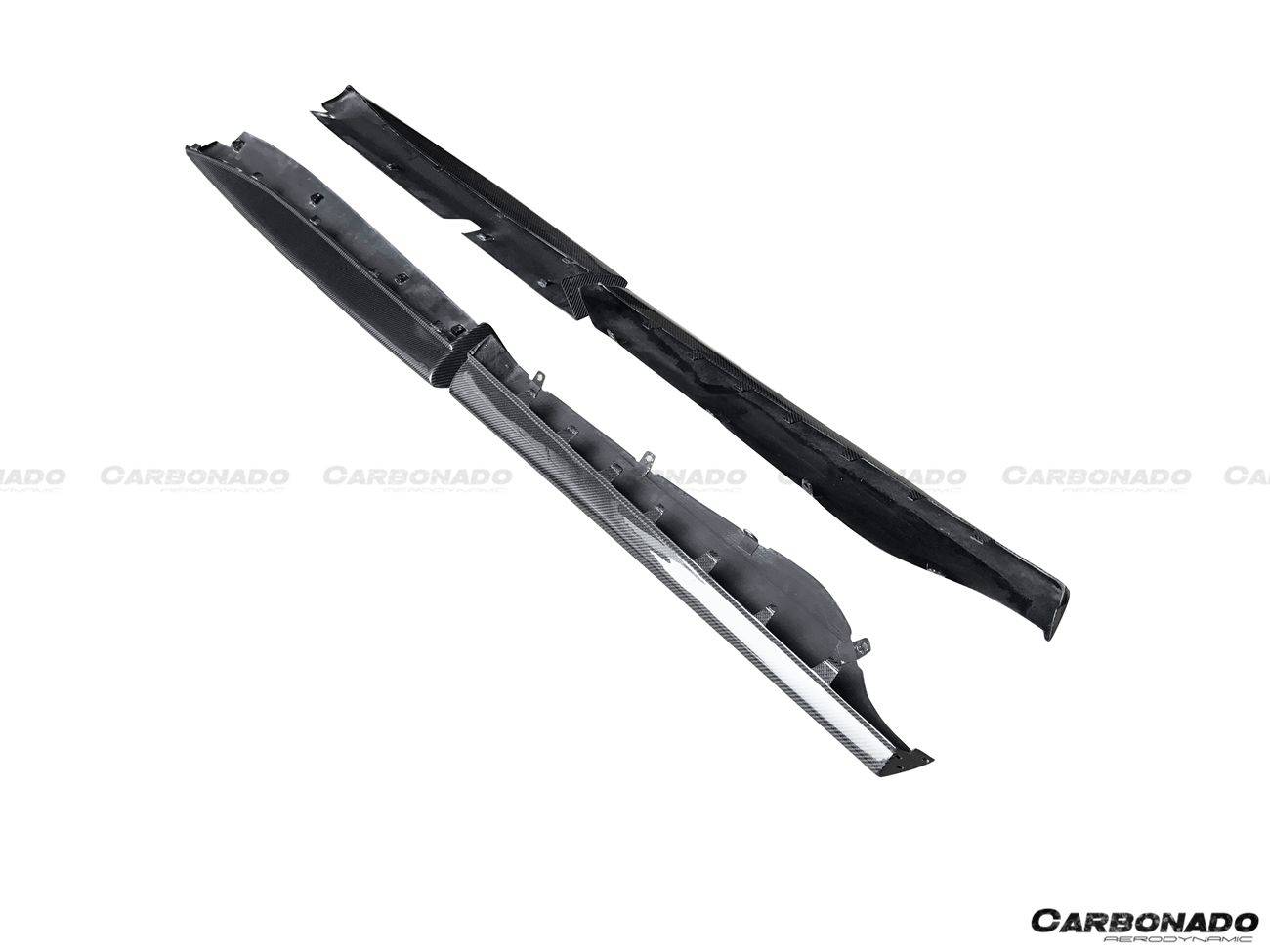 Carbonado 2015-2020 McLaren 540C 570S 570GT OEM Style Carbon Fiber Side Skirts