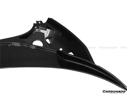 Kit de molduras para la abertura del maletero delantero de fibra de carbono seca estilo OEM de McLaren Carbonado 2015-2021 | Compatible con 540C | 570S | 570GT | 600LT