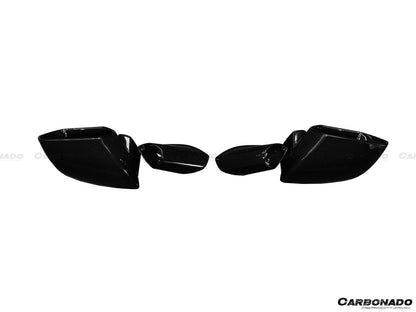 Carbonado 2015-2025 Lamborghini Huracan Autoclave Carbon Fiber Mirror Housing Replacement | LP610, LP580, EVO, STO, Tecnica, Performante