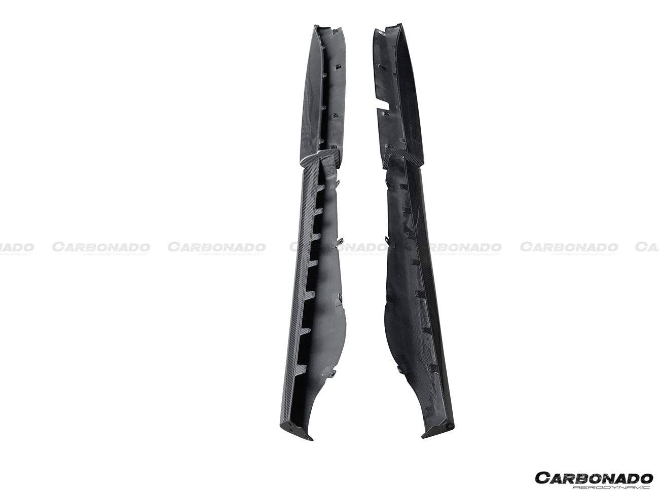 Carbonado 2015-2020 McLaren 540C 570S 570GT OEM Style Carbon Fiber Side Skirts