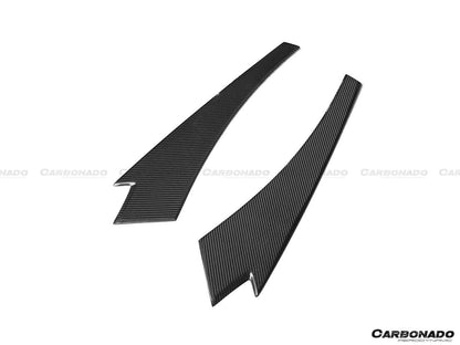 Panel de ventana lateral de fibra de carbono estilo OEM para McLaren 540C, 570S y 570GT Carbonado 2015-2020