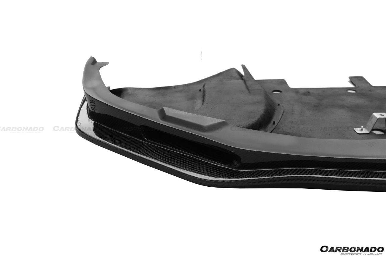 Carbonado 2012-2016 Nissan GTR R35 DBA NSM Style Part Carbon Fiber Front Lip