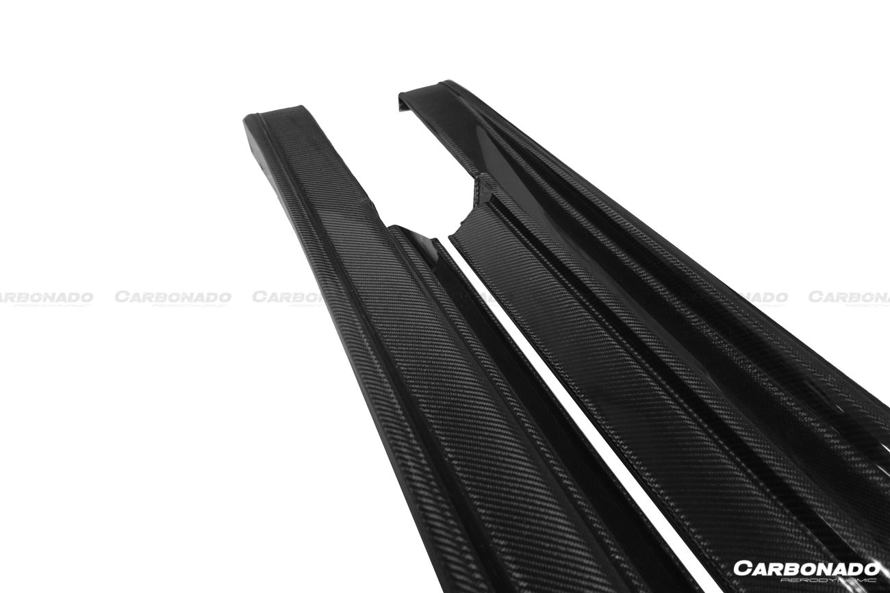 Carbonado 2008-2023 Nissan GTR R35 CBA  DBA  EBA NISMO Style Side Skirts