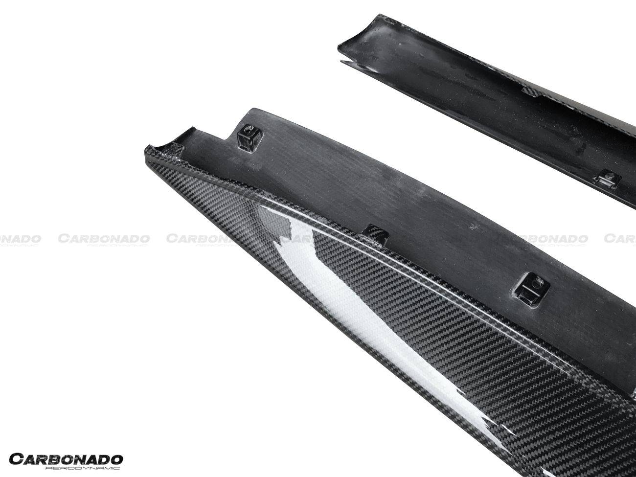 Carbonado 2015-2020 McLaren 540C 570S 570GT OEM Style Carbon Fiber Side Skirts