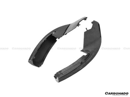 Carbonado 2015-2020 McLaren 540C 570S 570GT OEM Style Carbon Fiber Front Lip Side Splitter