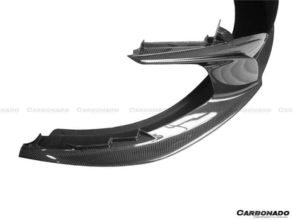 Faldón delantero de fibra de carbono estilo OEM McLaren 650S Carbonado 2014-2017