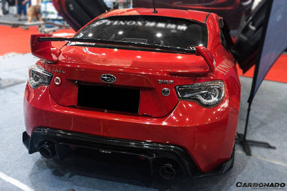 Alerón de maletero estilo Carbonado para Scion FRS, Toyota GT86 y Subaru BRZ TM (2012-2021)