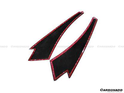 Panel de ventana lateral de fibra de carbono estilo OEM para McLaren 540C, 570S y 570GT Carbonado 2015-2020