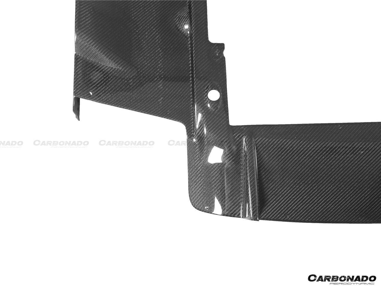 Carbonado 2018-2021 McLaren 600LT OEM Style Carbon Fiber Under Rear Diffuser