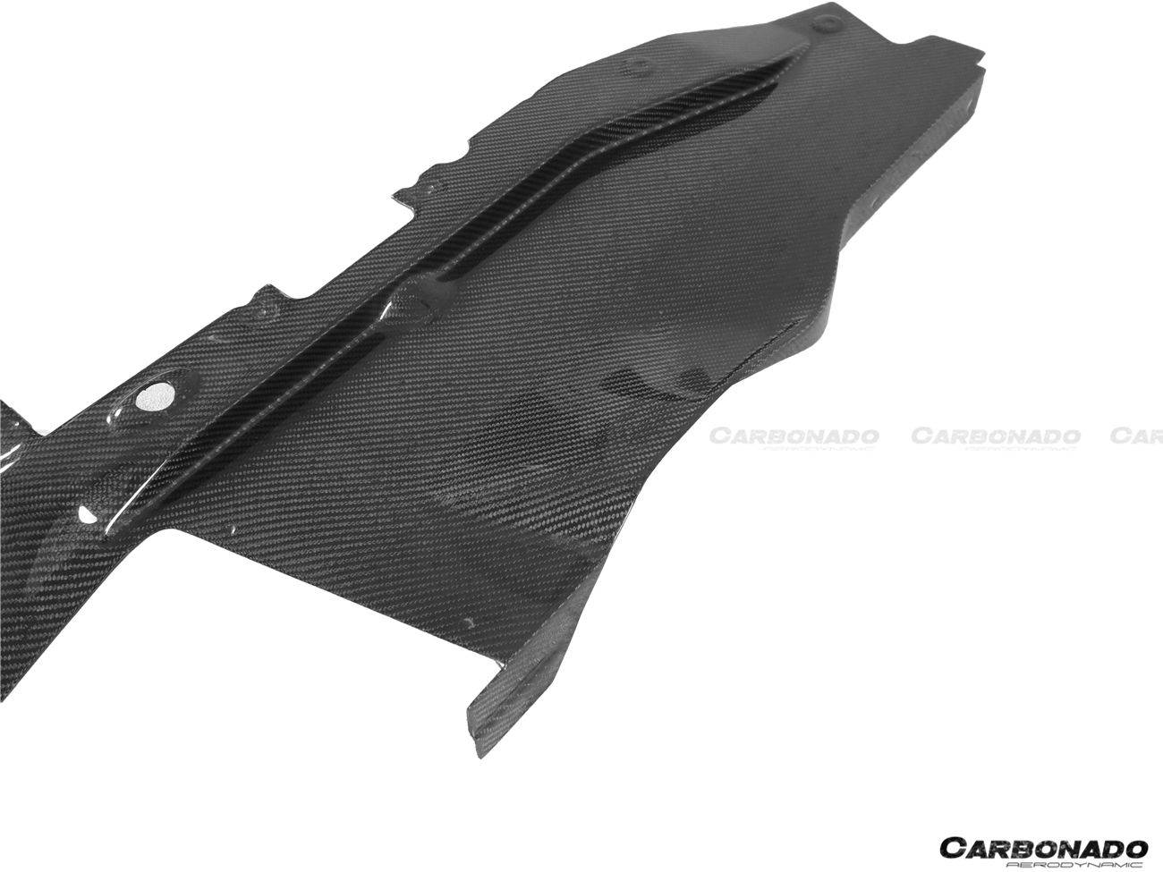Carbonado 2018-2021 McLaren 600LT OEM Style Carbon Fiber Under Rear Diffuser