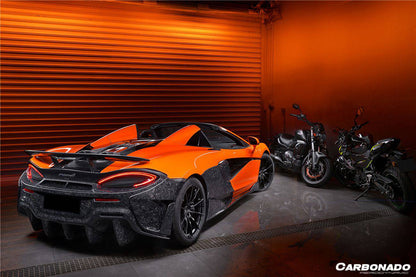 Carbonado 2018-2021 McLaren 570S 600LT OEM Style Carbon Fiber Quarter Panel Rear Side Skirts