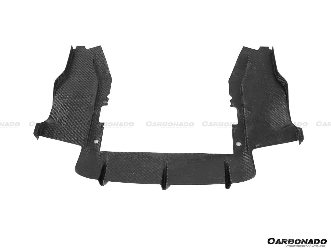 Carbonado 2018-2021 McLaren 600LT OEM Style Carbon Fiber Under Rear Diffuser