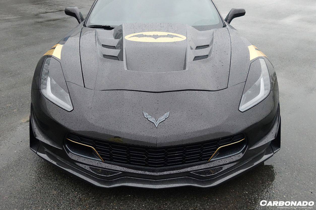 Carbonado 2013-2019 Corvette C7 Z51 Z06 Grandsport Carbon Fiber Canards