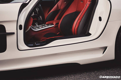 Faldones laterales y guardabarros estilo Mercedes Benz W197 SLS AMG BKSS Carbonado 2010-2015