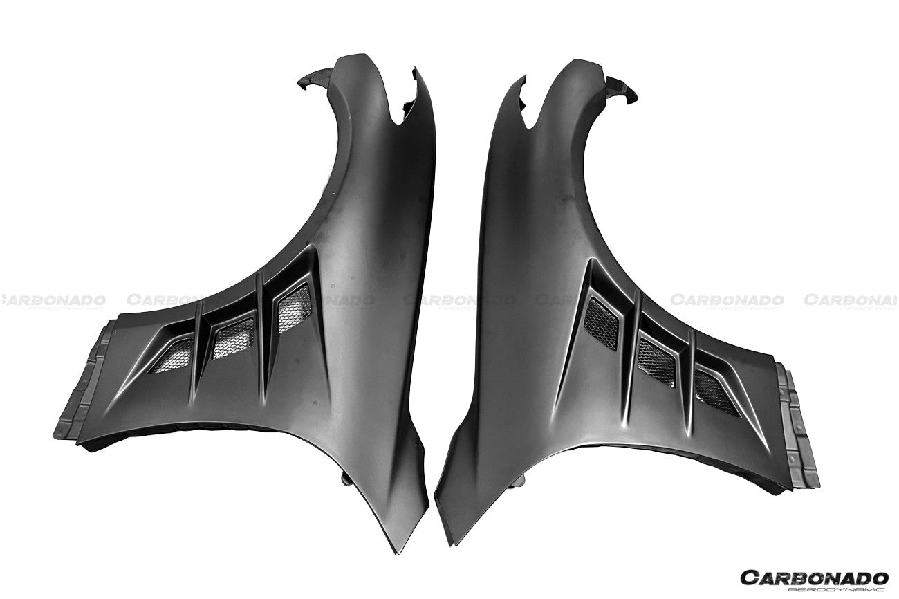 Guardabarros estilo JP para Infiniti G37S Coupé Carbonado 2008-2015