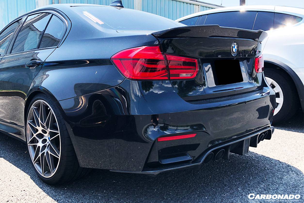 Difusor trasero estilo KNF Carbonado para BMW M3 F80 M4 F82 2014-2020