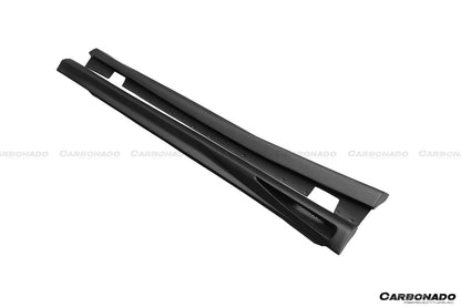 Faldones laterales estilo L para Mercedes Benz W219 Cls Clase Carbonado 2005-2009
