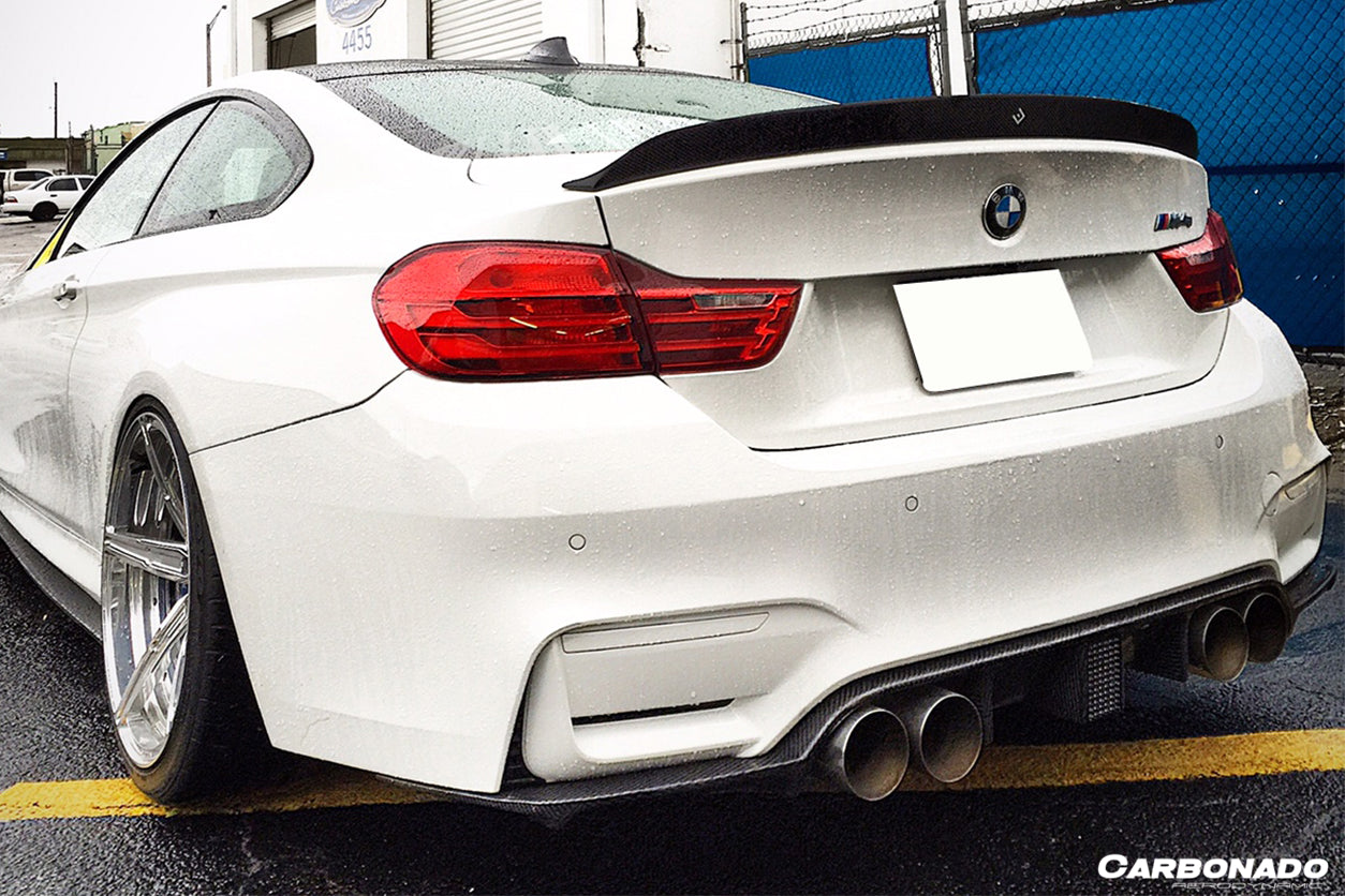 Difusor trasero estilo KNF Carbonado para BMW M3 F80 M4 F82 2014-2020