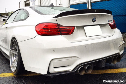 Difusor trasero estilo KNF Carbonado para BMW M3 F80 M4 F82 2014-2020