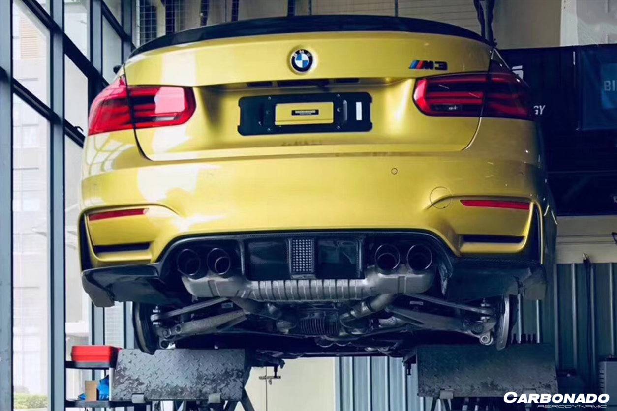 Difusor trasero estilo KNF Carbonado para BMW M3 F80 M4 F82 2014-2020